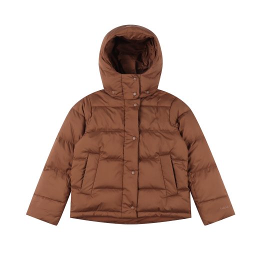 룰루레몬 Wunder Puff 시리즈 다운 재킷 겨울 LW4BWRS-BROWN