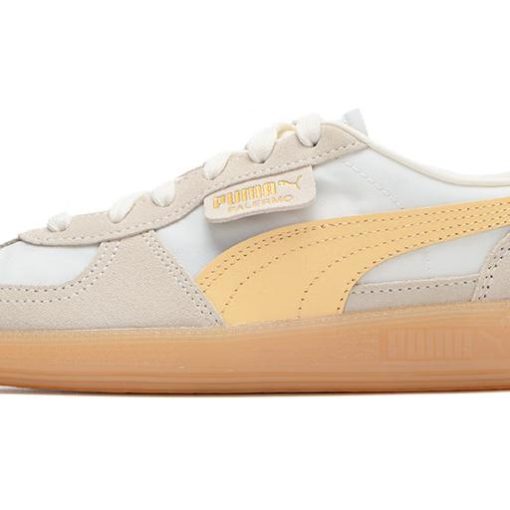 푸마 팔레르모 오그 내마모성 로우탑 스케이트보드 신발 남녀공용 옐로우 399341-03