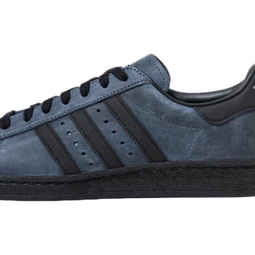 아디다스 오리지널스 슈퍼스타 82 로우탑 스케이트보드 신발 남녀공용 블랙 블루 IF6187