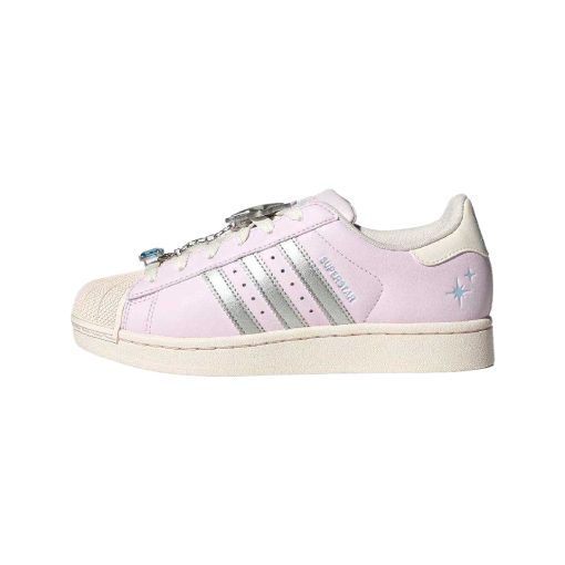 아디다스 오리지널스 슈퍼스타 2 로우탑 스케이트보드 신발 여성 핑크 JQ8776
