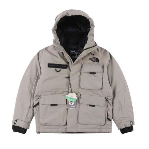 The North Face/노스페이스 멀티 포켓 작업복 후드 다운 재킷 ASA101354-392